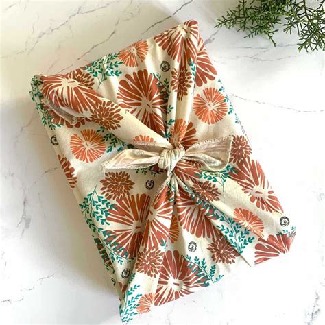 furoshiki emballage cadeau réutilisable