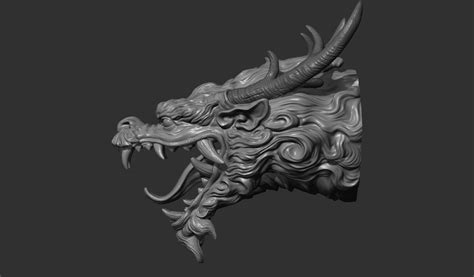 Artstation Chinese Dragon Grin Resources