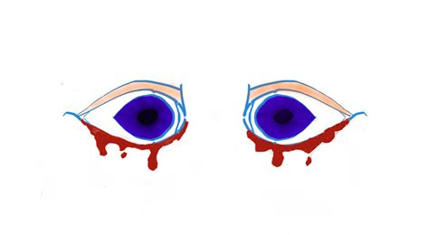 I Drew Some Bleeding Eyes Rdrawing