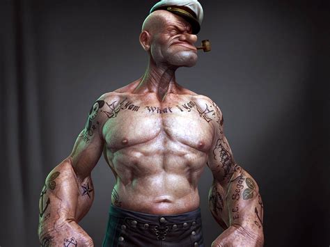 Cool Popeye 3d Cartoon Best Wallpapers Hd Desktop And Mobile Backgrounds