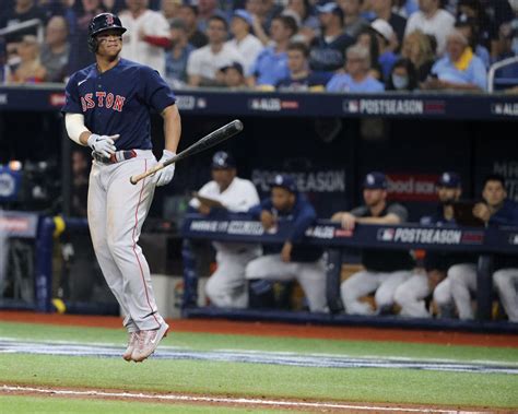 Red Sox Rafael Devers Battling Through Forearm Discomfort Against Rays