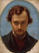 Portrait of Dante Gabriel Rossetti 1853 Poster Print by William Holman ...