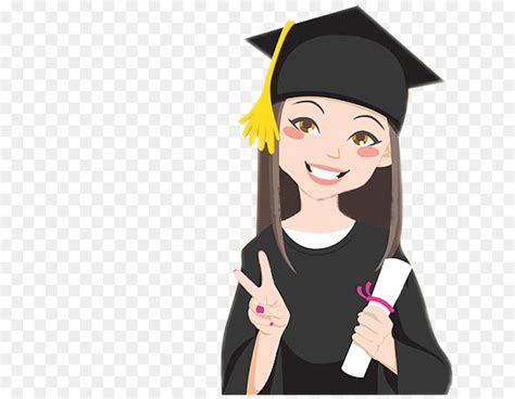 Girls Graduate From Animation Anime Girl
