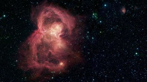 Butterfly Nebula Glows Red In Spectacular Image From Nasas Spitzer