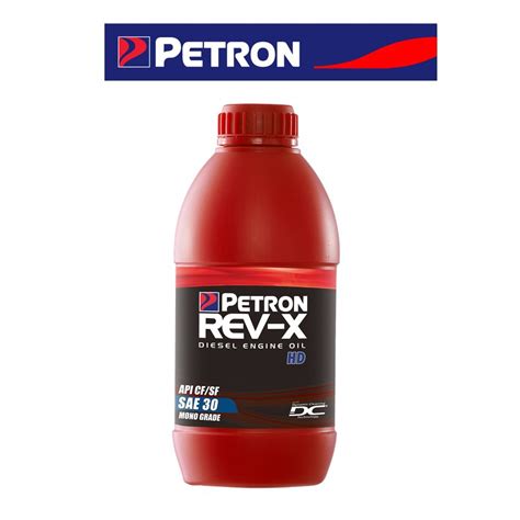 Petron Rev X Hd 30 Diesel Engine Oil 1 Liter Shopee Philippines