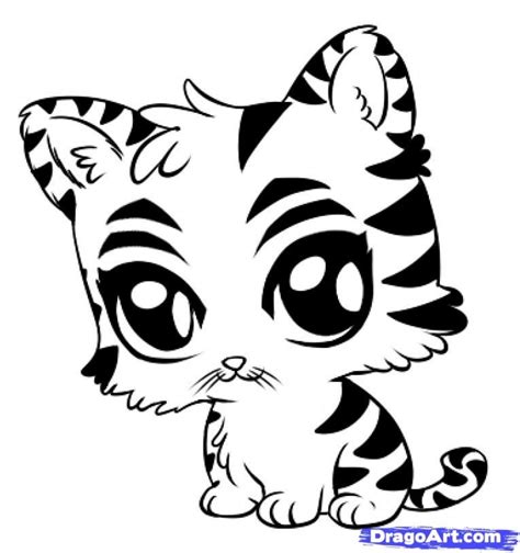 Out of the entire population of tigers in the wild, only about 3% are left, and 97% were completely wiped out in a period of just 100 years :' (. Get This Baby Tiger Coloring Pages for Kids 83681