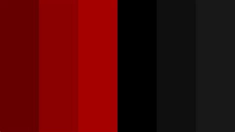 Red Black Color Palette Iurd S