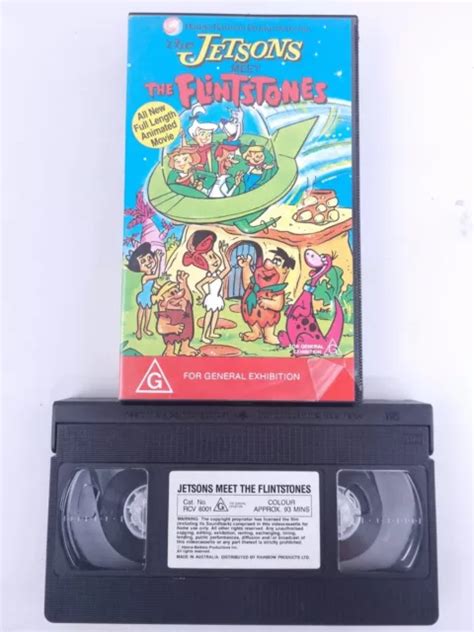 THE JETSONS MEET The Flintstones VHS RARE PicClick AU