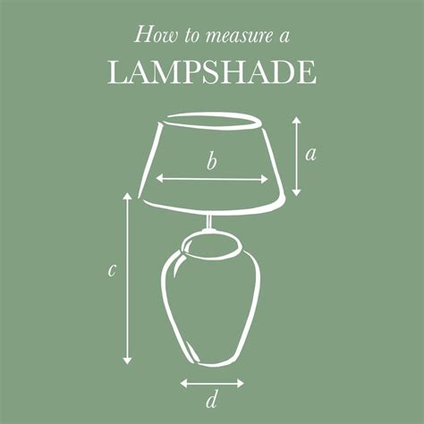 Lamp base measurement and lamp shade measurement: How To Measure a Lampshade Size - OKA Blog | Lamp shades ...