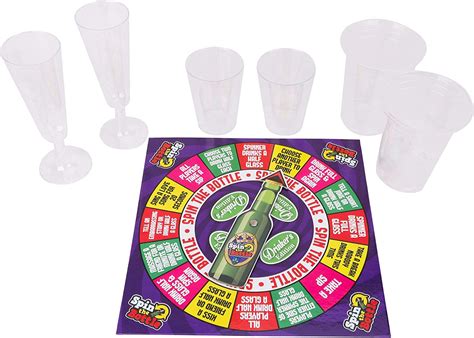 Adult Spin The Bottle Drinking Party Board Game