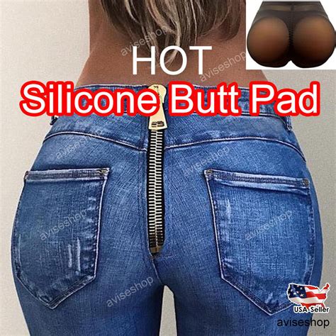 1pair Silicone Butt Pads Buttocks Enhancers Inserts Pushup Pad Removable Panties Ebay