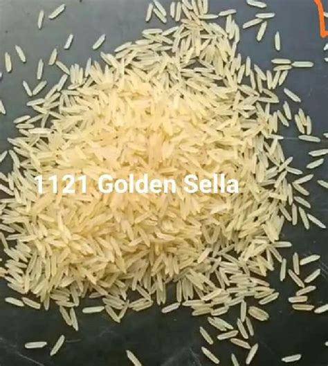 1121 Golden Sella Basmati Rice Variety Long Grain Packaging Size