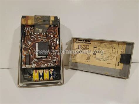 All Transistor Power Mite Tr 283 Radio Trav Ler Karenola