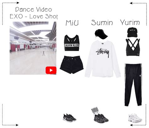 《6mix》exo Love Shot Dance Video Outfit Shoplook