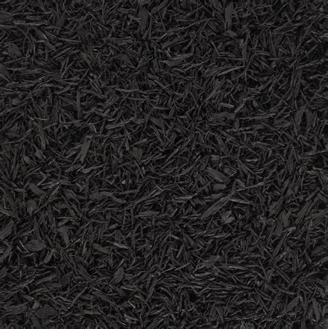 Black Shredded Bulk Mulch At