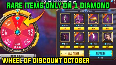 All Items I Diamond Only Wheel Of Discount Event K Master Of All