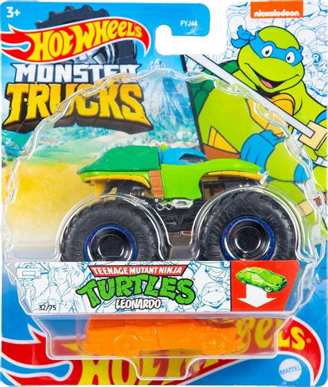 Mattel Hot Wheels Monster Trucks Tmnt Leonardo Skroutz Gr My XXX Hot Girl