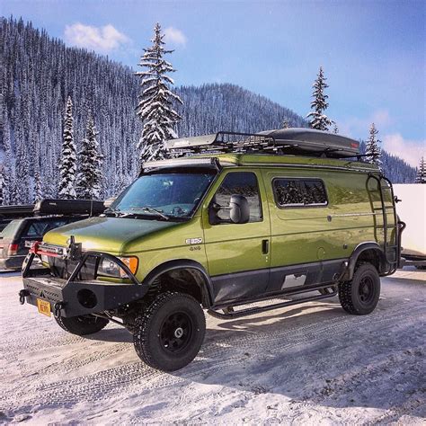 Sportsmobile 4x4 Loaded With Aluminess Gear 4x4 Van Van Ford Van