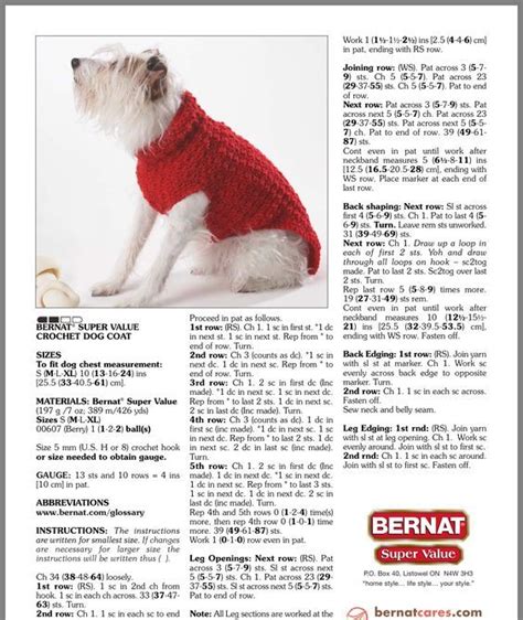 Crochet Basic Dog Sweater Free Step By Step Tutorial Artofit