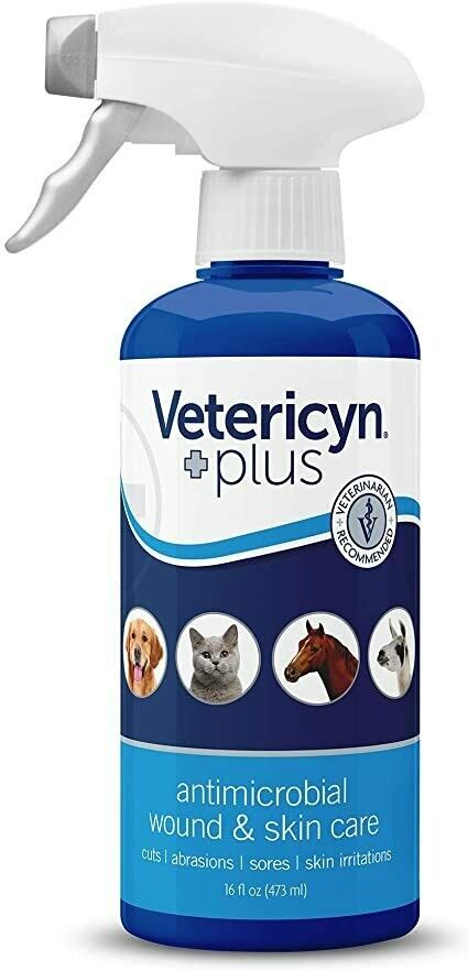 Vetericyn Plus Wound And Skin Care 16oz