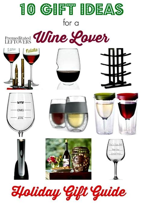 Whether you are searching for gifts for the wine lover who has everything, gifts for a friend who loves wine, or gifts for a mom who loves wine, they'll love any of the numerous wine gifts we have for you to choose from! 10 Gifts For Wine Lovers
