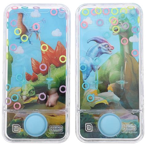 Nuolux 2pcs Handheld Water Games For Kids Water Ring Toss Game Toys