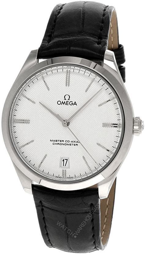 Omega De Ville 40mm Tresor Master Co Axial 18k White Gold Mens Watch