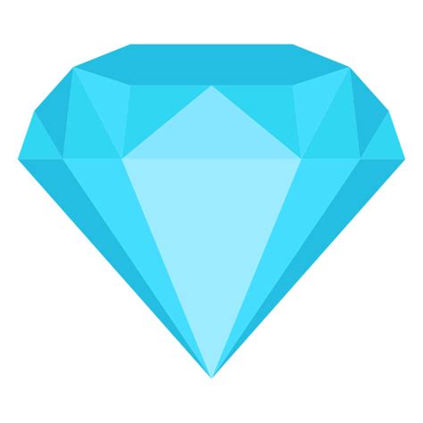 Diamond Jewel Flat Icon Transparent Png And Svg Vector File