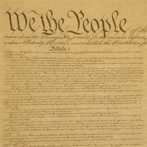 Free Printable Us Constitution