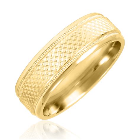 Green light booking offers incredible wedding live bands. Mens Wedding Band 14K Yellow Gold