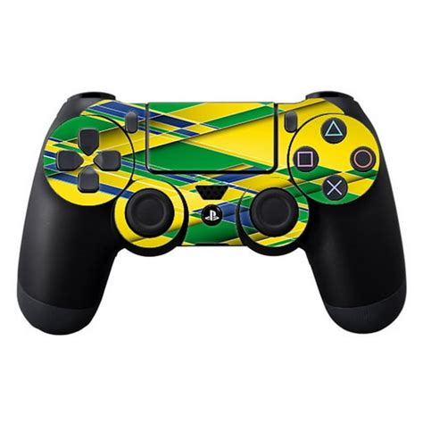 Skins Decals For Ps4 Playstation 4 Controller Brazil Tech Colors