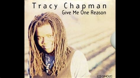 Tracy Chapman Give Me One Reason Audio Youtube