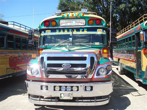 I Camionetas In Guatemala Trasporti E Viaggi