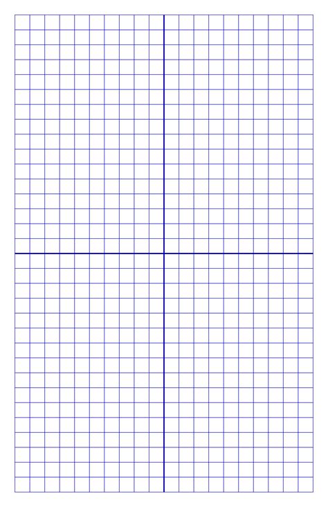 X Printable Graph Paper