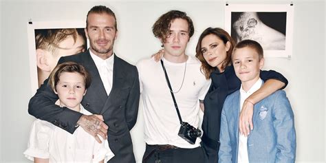 The celebrity couple share brooklyn, romeo, cruz and harper. Beckham Family Burst With Pride To Celebrate Brooklyn's ...