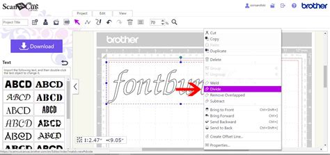 Two Ways To Weld Text In Brother Scan And Cut Canvas Design Bundles