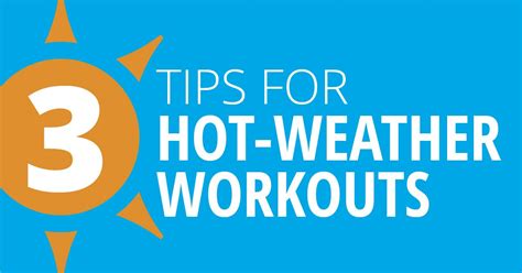Follow These Tips For Hot Weather Workouts University Health