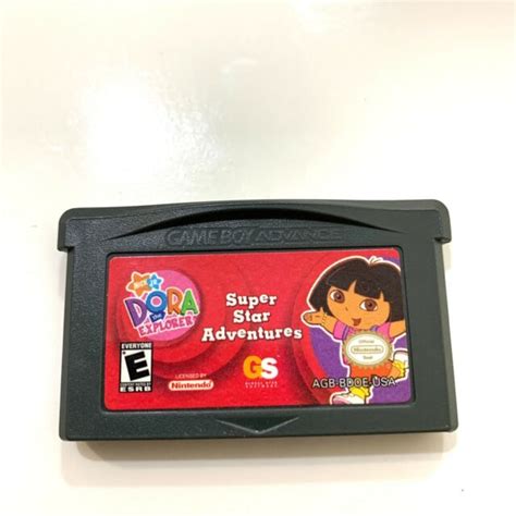 Dora The Explorer Super Star Adventures Nintendo Gameboy Advance Sp