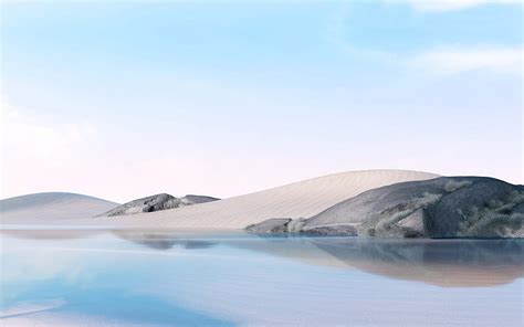 Desert Lake 2021 Windows 11 Scenery Hd Wallpaper Peakpx