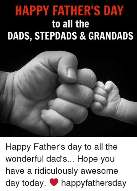 Quotes Wonderful Dads Happy Fathers Day To All The Dads Out There Wall Leaflets