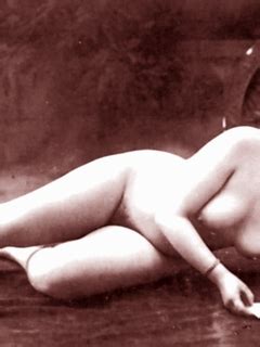 Retro Gallery Of Very Horny Vintage Naked French Postcards In The