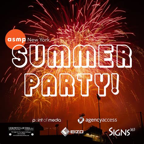Summer Party With Logos 4mb Asmp New York