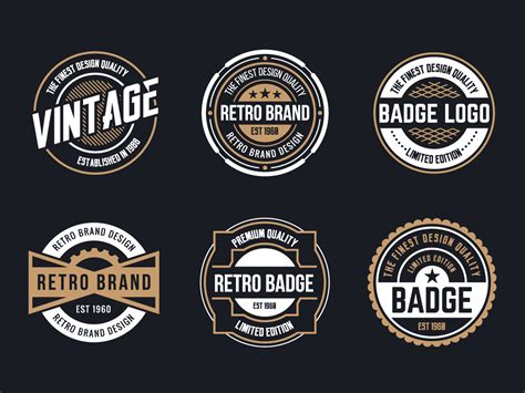 Vintage Badge Vector Art Icons And Graphics For Free Download