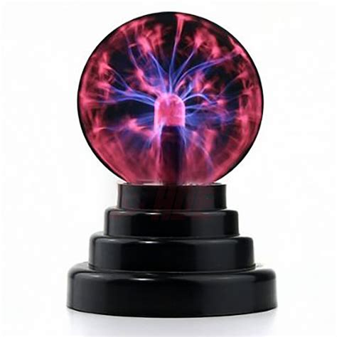 Hde Plasma Ball Lamp Light Touch Sensitive Nebula Sphere Globe