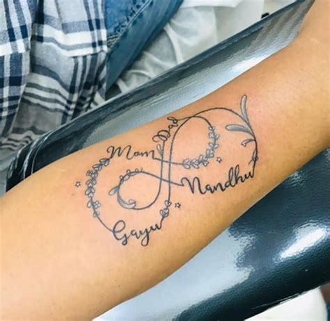160 Infinity Tattoo With Names Dates Symbols And More For Women Infinity Tattoo Designs
