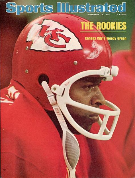 Kansas City Chiefs Woody Green Sports Illustrated Cover Photograph By Sports Illustrated