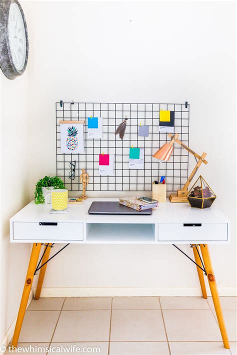 How To Make Your Own Grid Memo Board For Under 30 Com Imagens