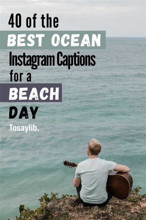 Of The Best Ocean Instagram Captions For A Beach Day Tosaylib Beach Captions Beach