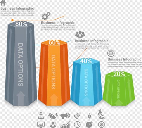 Infographic Chart Shapes Template Label Png Pngegg