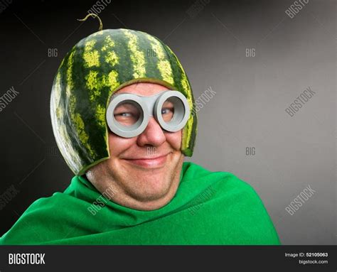 Watermelon Man Watermelon Guy Stock Photos Funny Stock Photos
